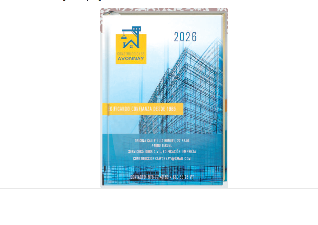 Agenda 17x24 tapa dura personalizada